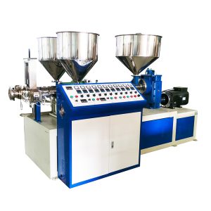 Three Colour Drinking Straw Extruder